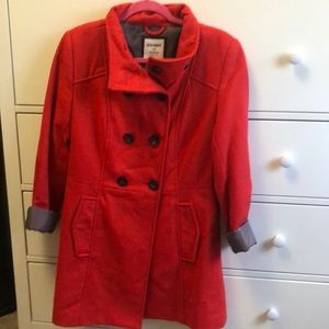 Red coat